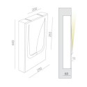 BRICK IN THE WALL Move Out IP20 LED 500LM 230VAC WARMDIM