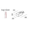 Wever & Ducré 1-phase track | right End Feed