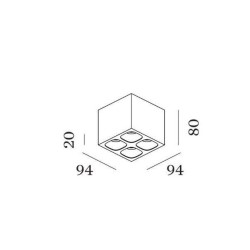 Wever & Ducré PIRRO SURFACE 4.1 phase-cut dim