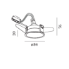 Wever & Ducré DEEP 1.0 MR16 blade springs