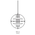 100138_VP_Globe_Pendant_Ø40_Technical