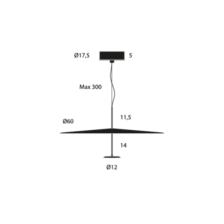 LUMINA DOT 600 Pendant