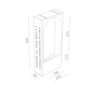 BRICK IN THE WALL Moor Large 1 IP20 LED 900LM 230VAC WARMDIM