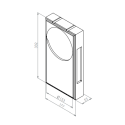 BRICK IN THE WALL Ozon M IP20 LED 500LM 230VAC WARMDIM