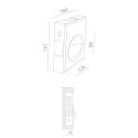 BRICK IN THE WALL Mouse + LED DIM 100LM IP54 Bathroom