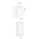 BRICK IN THE WALL Pica 8 LED DIM 100LM IP54 Outdoor