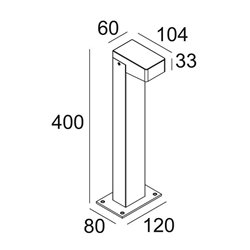 Delta Light TIMON 40 Floor lamp