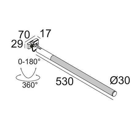 Delta Light SUPERLOOP-XY180 MDL Suspension lamp