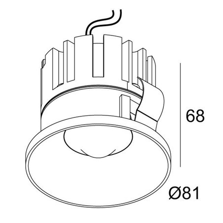 Delta Light ARTUUR R Recessed spot