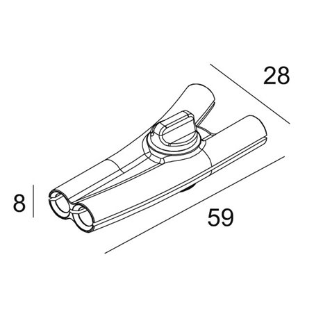 Delta Light CABLE CLAMP