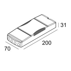 Delta Light INFORM POWER SUPPLY 17W DIM5