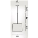 Foscarini Twiggy Susp. 10M Suspension Lamp