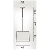 Foscarini Twiggy Susp. 10M Hängelampe