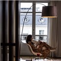 Foscarini Twiggy Rosewood Mylight Floor Floor Lamp