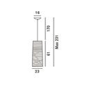 Foscarini Tress Piccola Susp. 10M Suspension Lamp