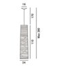 Foscarini Tress Media Susp. 10M Hängelampe
