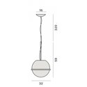 Foscarini Tonda Susp. 10M Suspension Lamp
