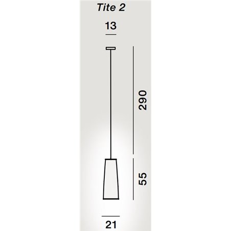 Foscarini Tite 2 Susp. 10M Suspension Lamp