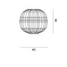 Foscarini Tartan Ceiling Deckenlampe
