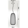 Foscarini Spokes 1 Susp. 10M Hängelampe