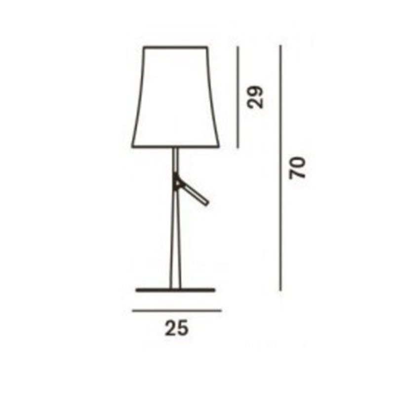 Foscarini Birdie Table Large Led Tischlampe