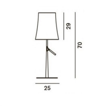 Foscarini Birdie Table Large Led table lamp