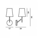 Foscarini Birdie Wall wall lamp