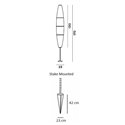 Foscarini Havana Outdoor Stake-Mounted lighting object