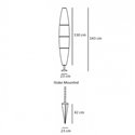 Foscarini Havana Outdoor Bassa Stake-Mounted lighting object
