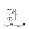 Foscarini Lumiere Small Tischlampe