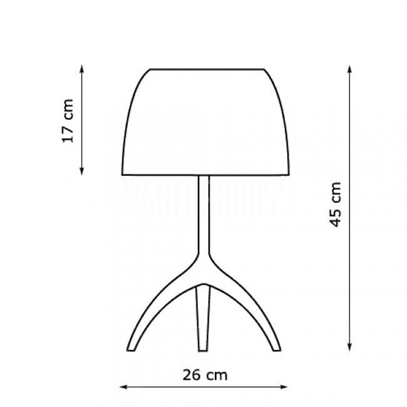 Foscarini Lumiere Large Tischlampe