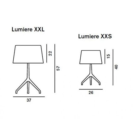 Foscarini Lumiere XXL Table table lamp