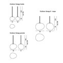 Foscarini Gregg Outdoor Suspension Large lighting object