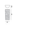 Foscarini Tress Wall Large Wandlampe
