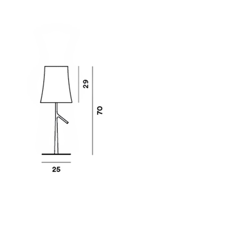 Foscarini Birdie Large Tischlampe