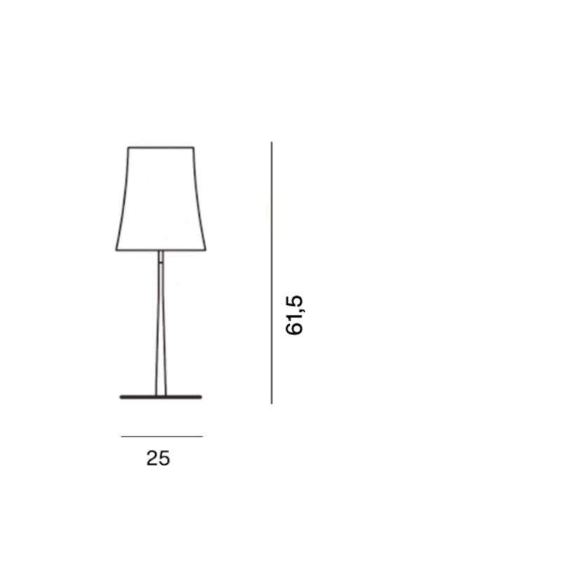 Foscarini Birdie Easy Large Tischlampe