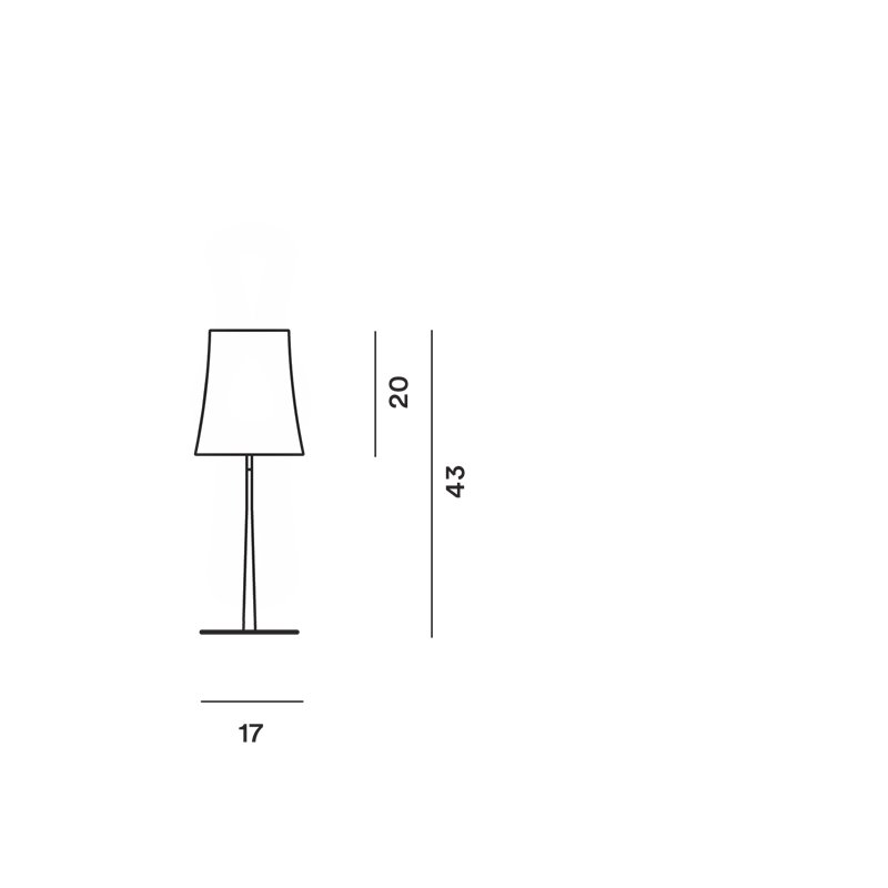 Foscarini Birdie Easy Tischlampe