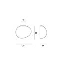 Foscarini Gregg Media Semi 2 wall lamp