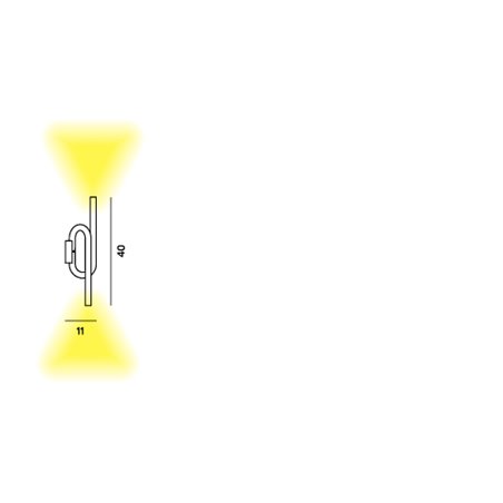 Foscarini Tobia wall lamp