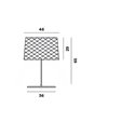 Foscarini Twiggy Grid XL table lamp