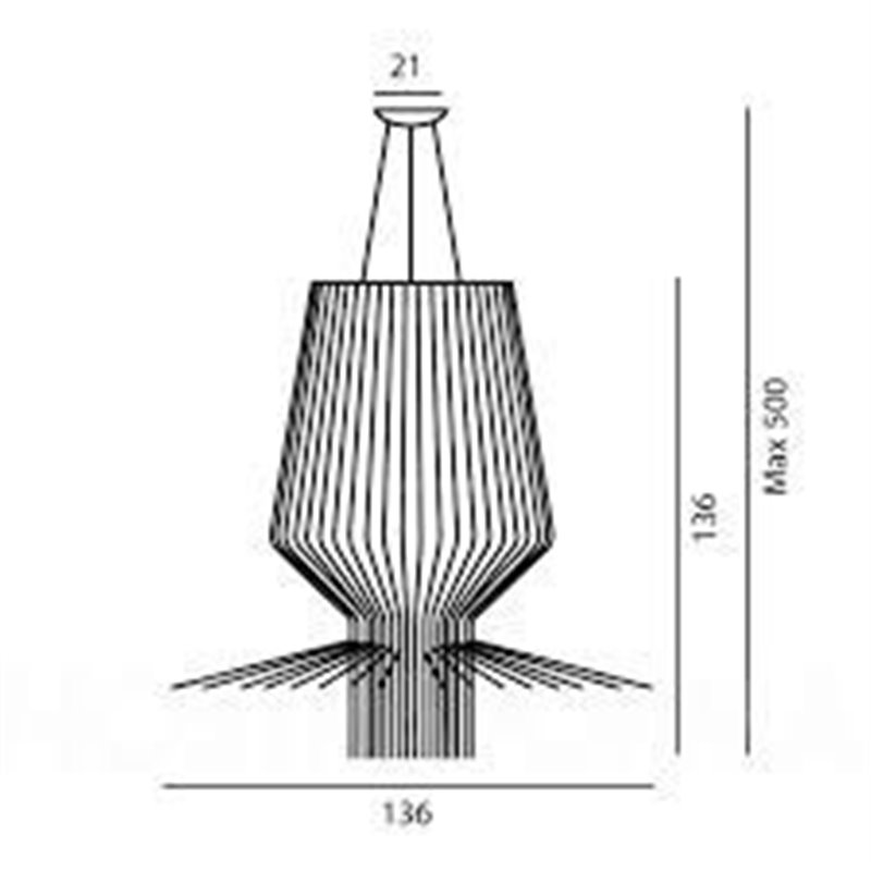 Foscarini Allegro Assai Led Hängelampe