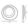 Foscarini Bahia Wall/Ceiling / Decken- / Wandlampe