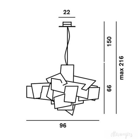 Foscarini Big Bang suspension lamp