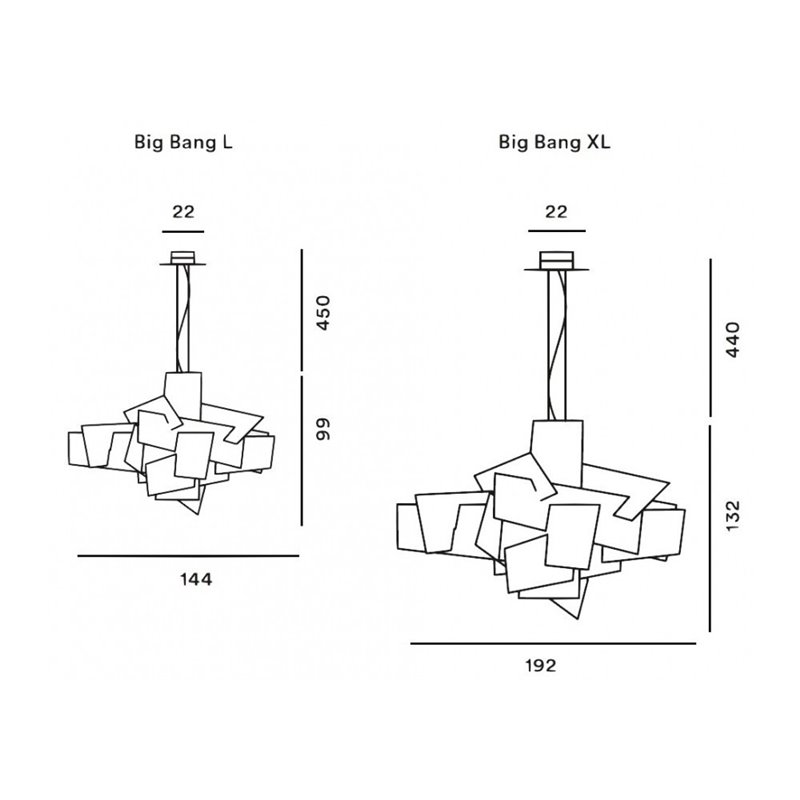 Foscarini Big Bang Large Hängelampe