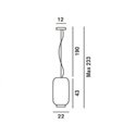 Foscarini Chouchin 2 Dim suspension lamp