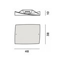 Foscarini Folio Ceiling ceiling lamp