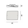 Foscarini Folio Ceiling Deckenlampe