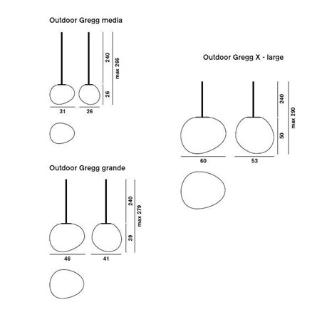 Foscarini Gregg Medium Dim suspension lamp