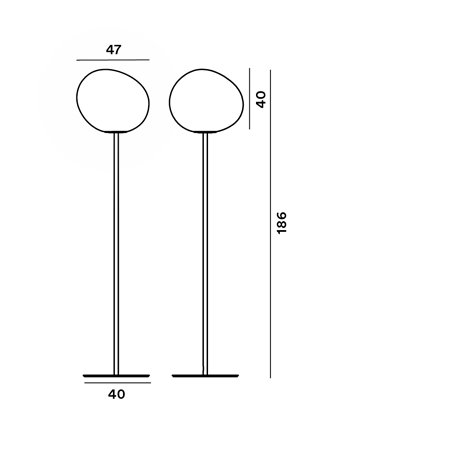 Foscarini Gregg Floor Grande floor lamp