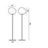 Foscarini Gregg Floor Grande Stehlampe
